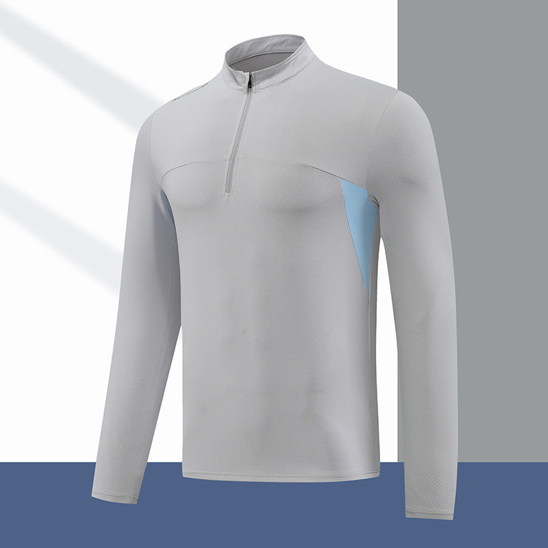 Herren Funktions-Thermoshirt mit Stehkragen und Reißverschluss ModeGeist