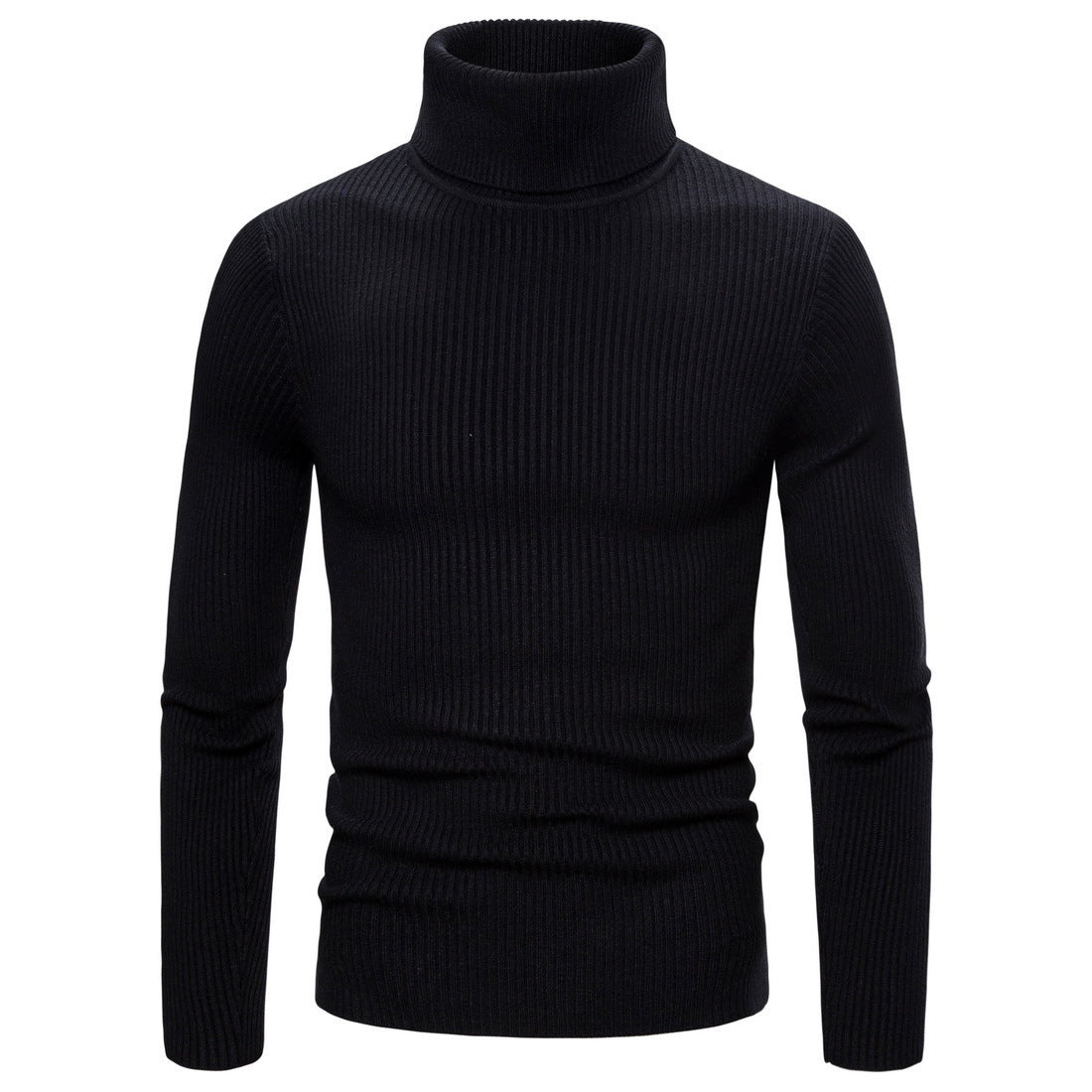 Herren modischer Rollkragenpullover aus hochwertigem Strick ModeGeist