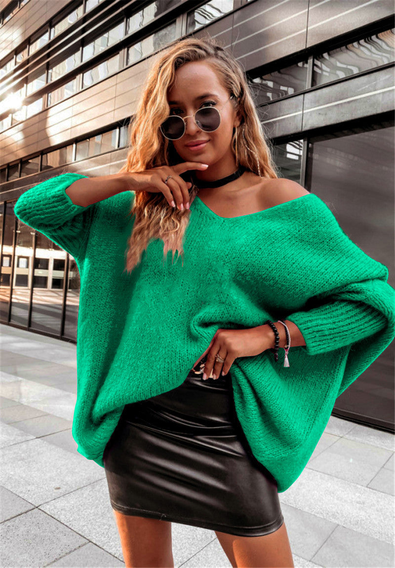 ModeGeist | V - Ausschnitt Strickpullover