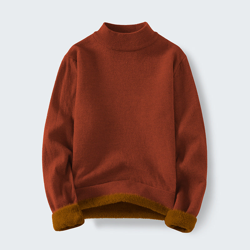 Damen Kuscheliger Stehkragenpullover ModeGeist