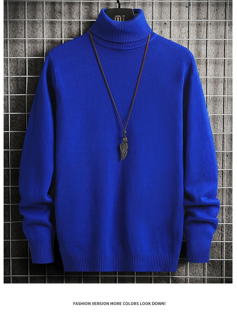 Herren bequemer Rollkragenpullover ModeGeist