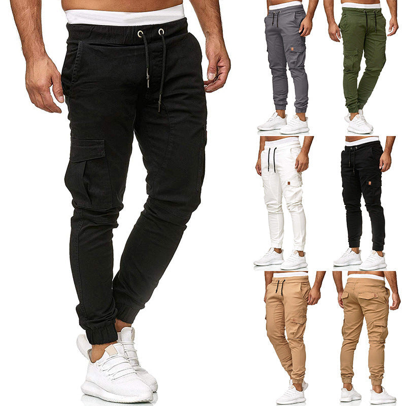 Herren Cargo-Jogginghose mit elastischem Bund und praktischen Taschen ModeGeist