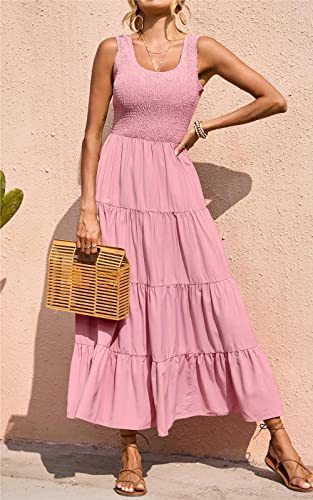 Elegantes Maxikleid für Damen mit Rüschen und figurbetontem Schnitt von MODEGEIST