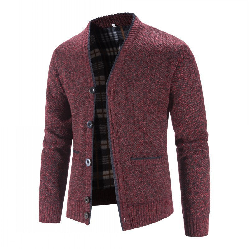 Damen Strickjacke im modernen Herringbone-Muster ModeGeist