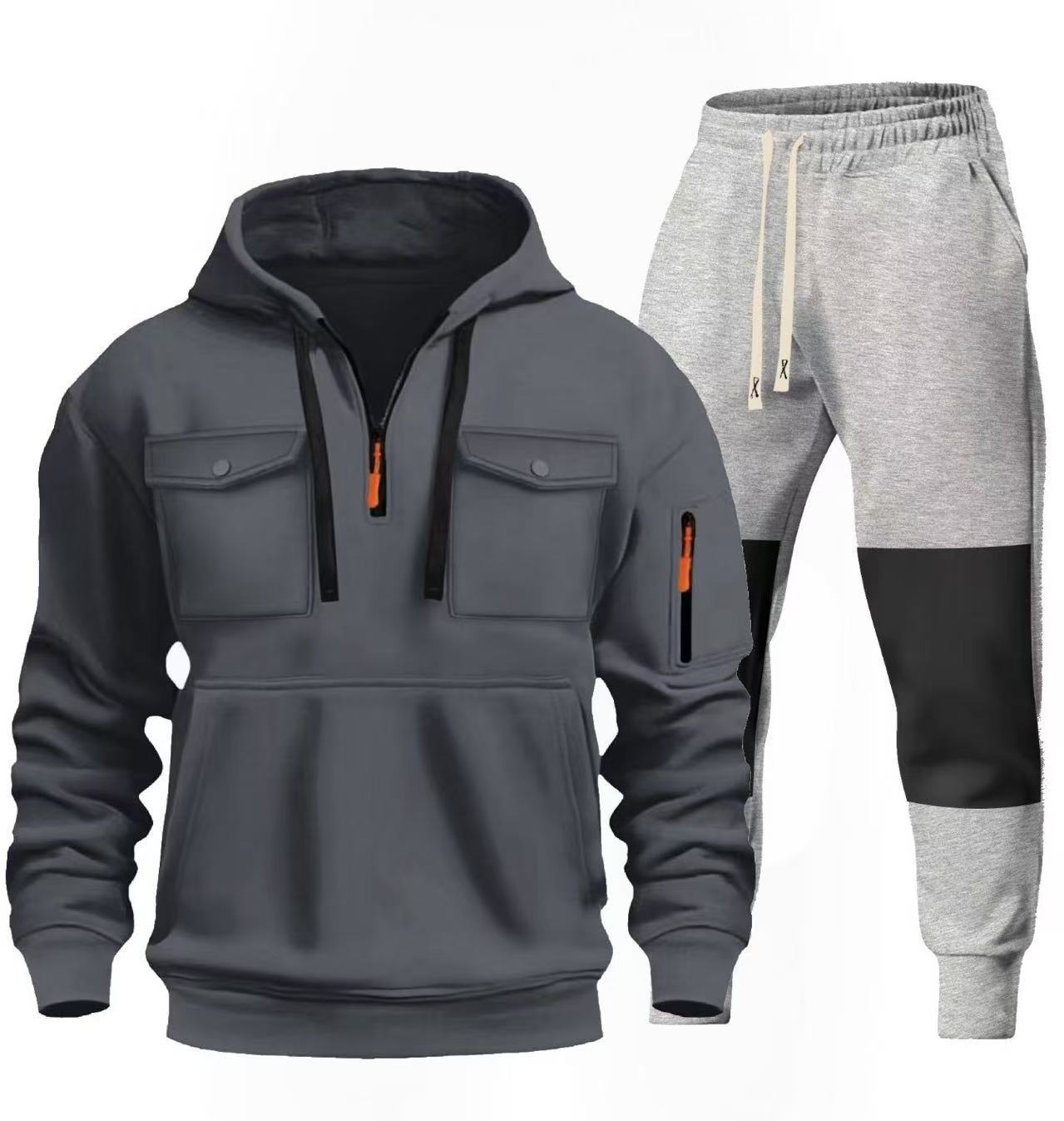 Herren funktionaler Sweatshirt- und Jogginghosen-Set ModeGeist