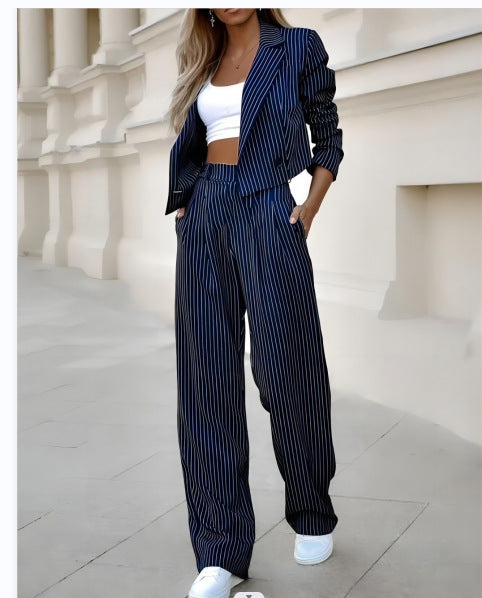 Damen Blazer und Hose Set ModeGeist