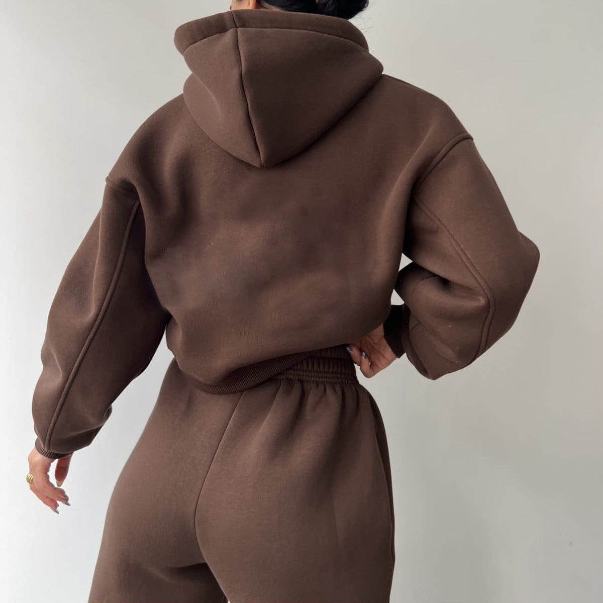Damen modisches und lässiges Hoodie-Set mit weitem Schnitt ModeGeist