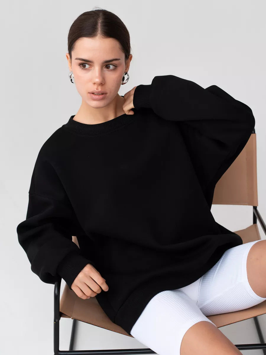 Damen oversized Komfort-Sweatshirt ModeGeist
