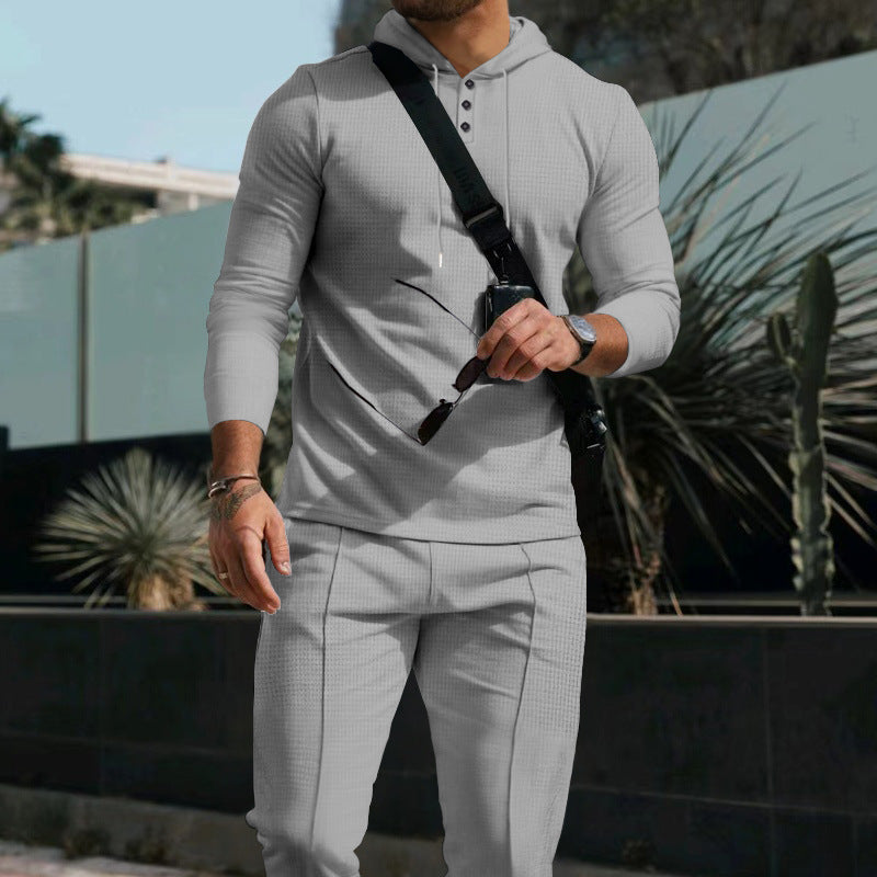 Herren Sportliches Hoodie mit praktischem Reißverschluss ModeGeist