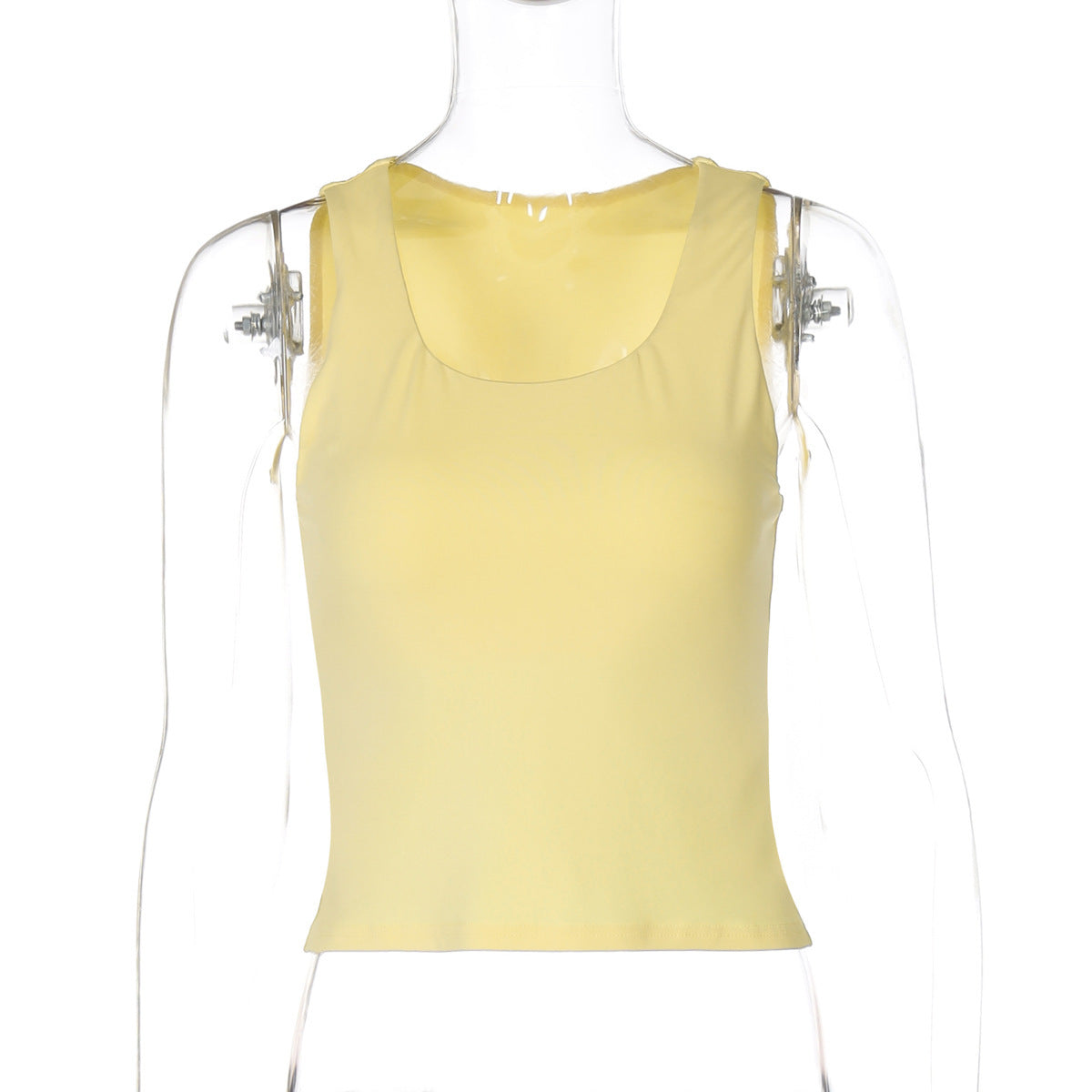 Modisches, bequemes Damen-Crop-Top aus Stretchmaterial