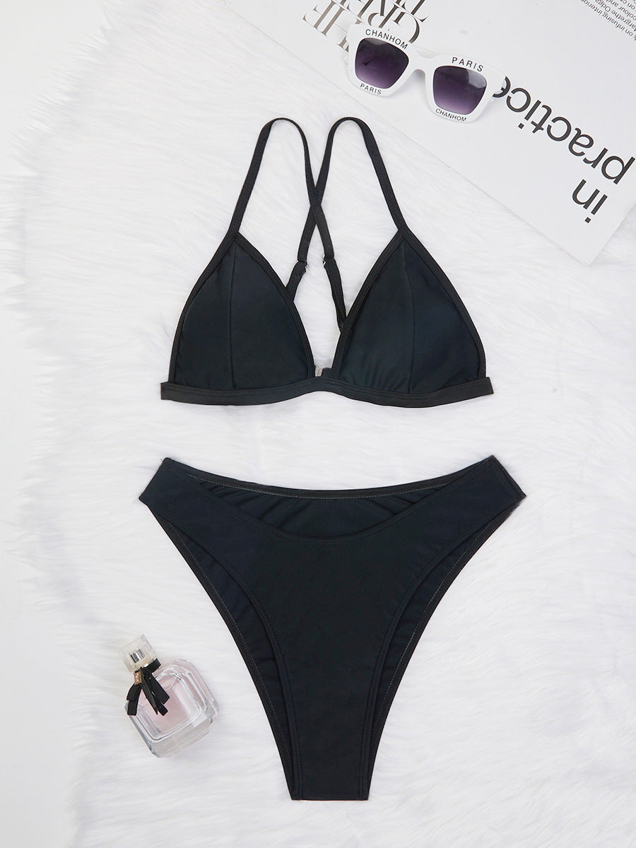 Damen Dreieck Bikini Set mit verstellbaren Trägern von MODEGEIST