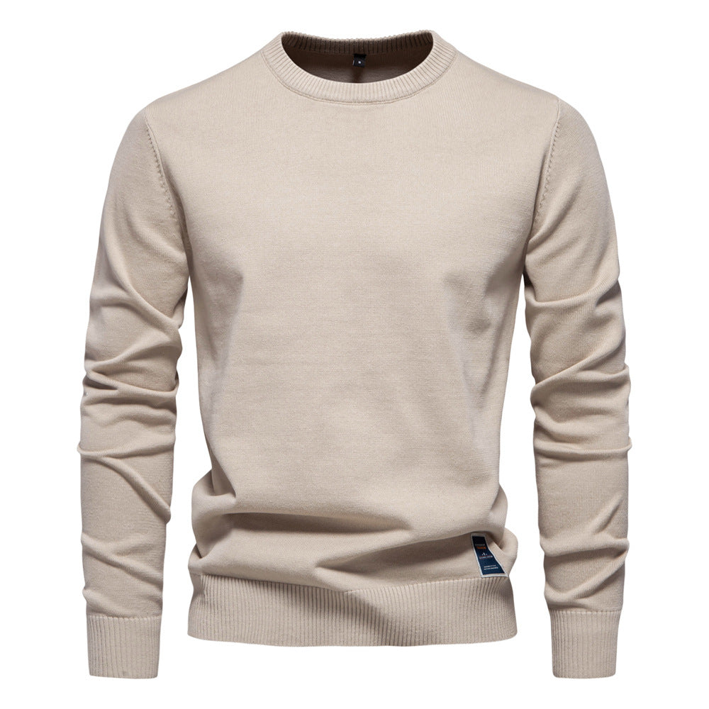 Herren Strickpullover aus hochwertiger Baumwollmischung mit angenehmer Passform ModeGeist