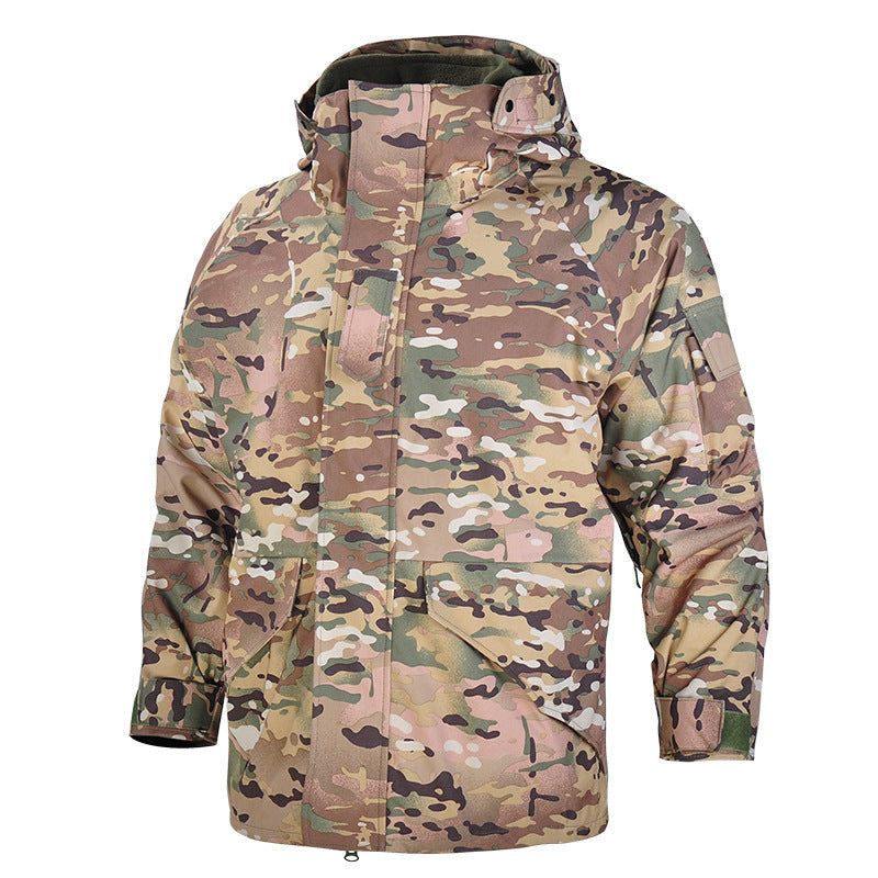 Herren wetterfeste Camouflage-Jacke ModeGeist