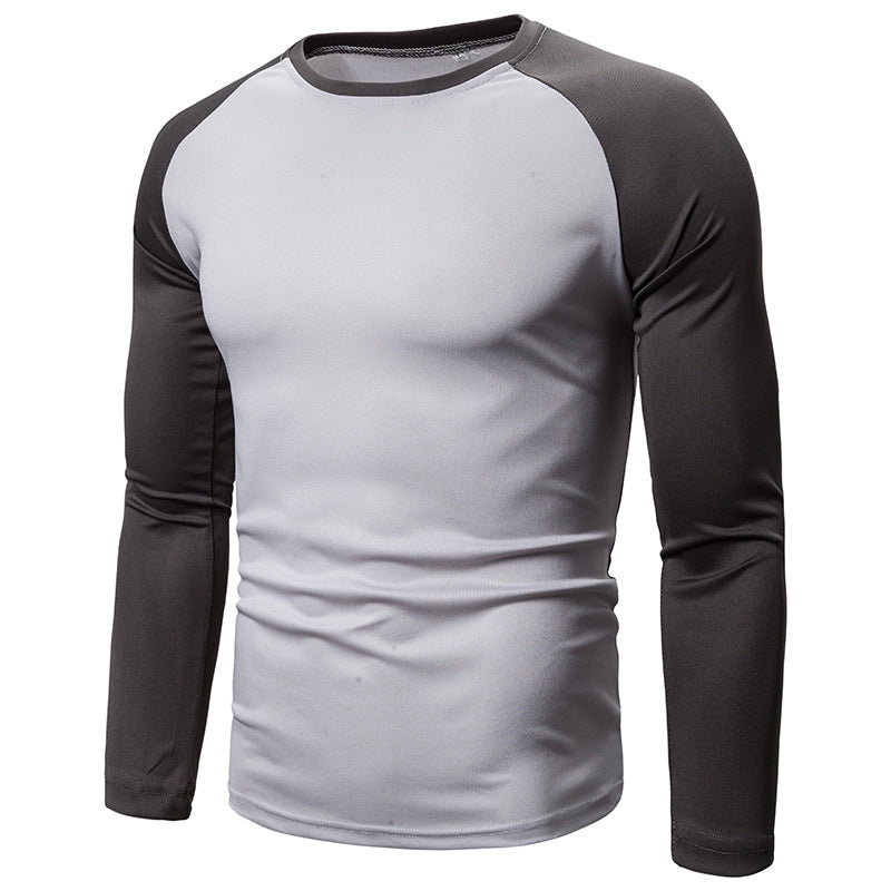 Herren Sportliches Langarm-T-Shirt mit atmungsaktivem Funktionsmaterial ModeGeist