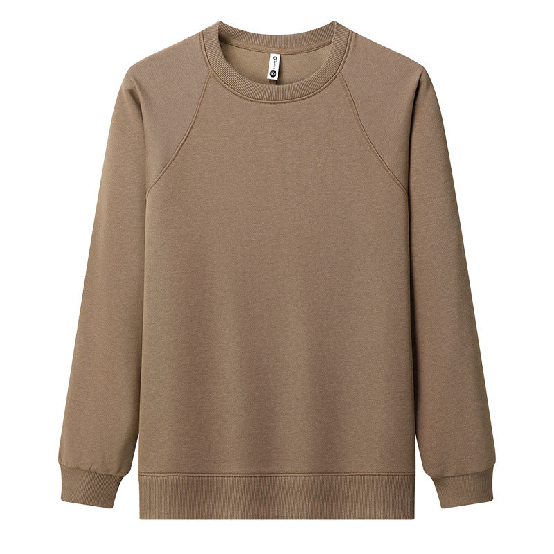 Damen lässiger Sweatshirt mit klassischem Rundhalsausschnitt und modernen Raglanärmeln ModeGeist