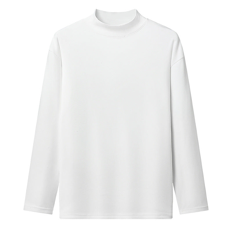 Damen Stehkragen Langarmshirt aus hochwertigem Material ModeGeist
