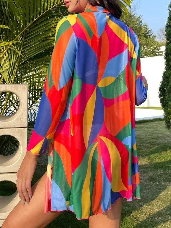 Modische Damen-Langarm Bluse