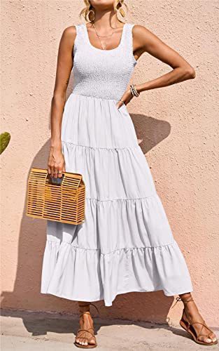 Elegantes Maxikleid für Damen mit Rüschen und figurbetontem Schnitt von MODEGEIST
