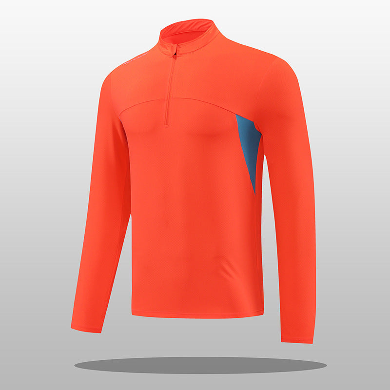 Herren Funktions-Thermoshirt mit Stehkragen und Reißverschluss ModeGeist