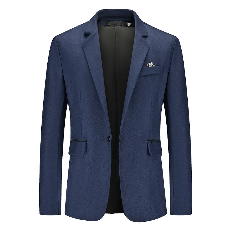 Herren Eleganter Anzugblazer mit feiner Struktur und modernem Schnitt ModeGeist