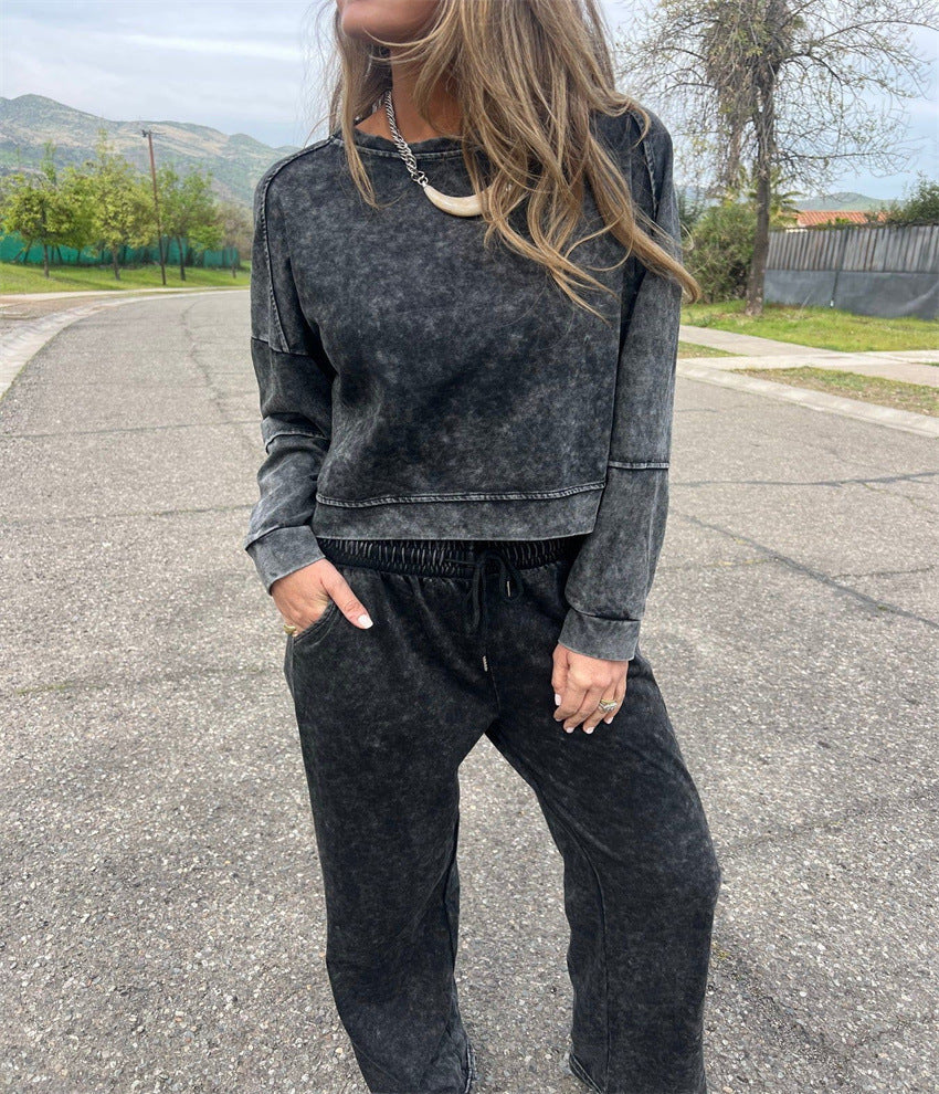 Damen Hochwertiges und gemütliches Sweatsuit ModeGeist