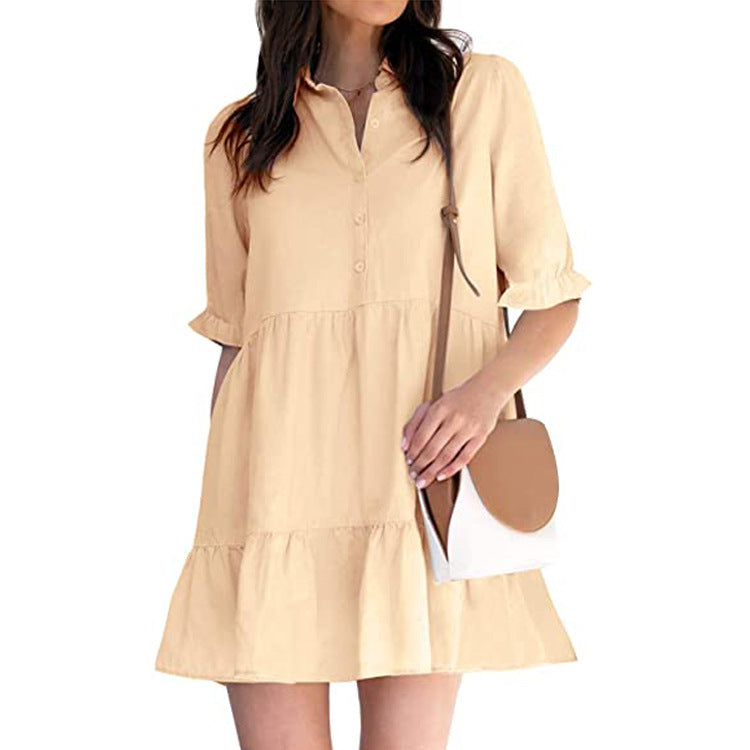 Leichtes Damenkleid im Shirt-Stil von MODEGEIST