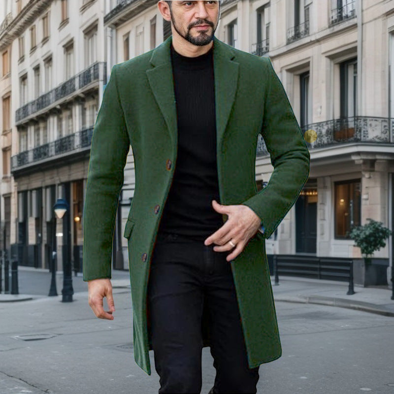 Herren eleganter Wollmantel ModeGeist 1760428448