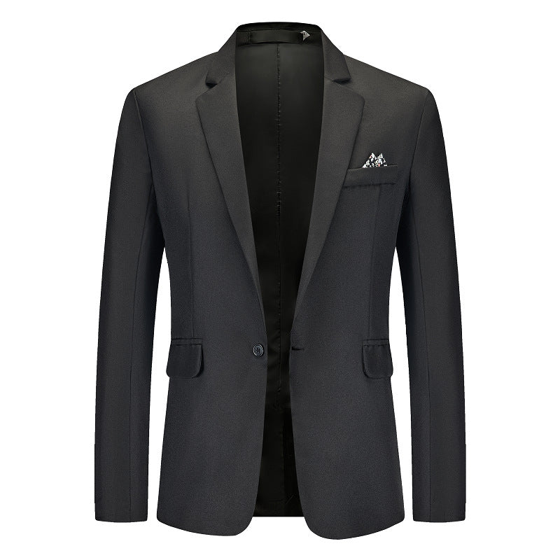 Herren Eleganter Anzugblazer mit feiner Struktur und modernem Schnitt ModeGeist
