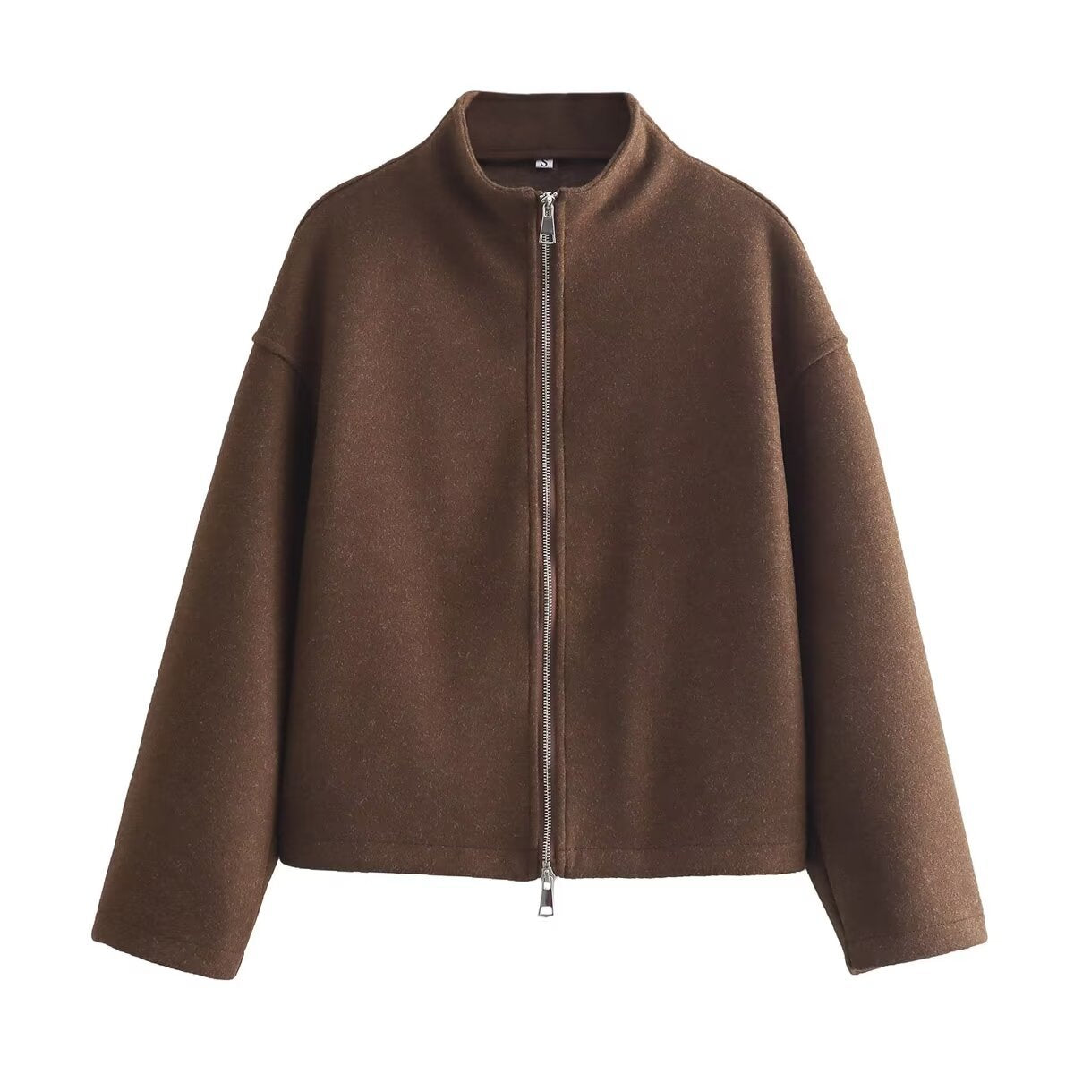 Damen lässige Steppjacke mit hohem Kragen und praktischen Taschen ModeGeist