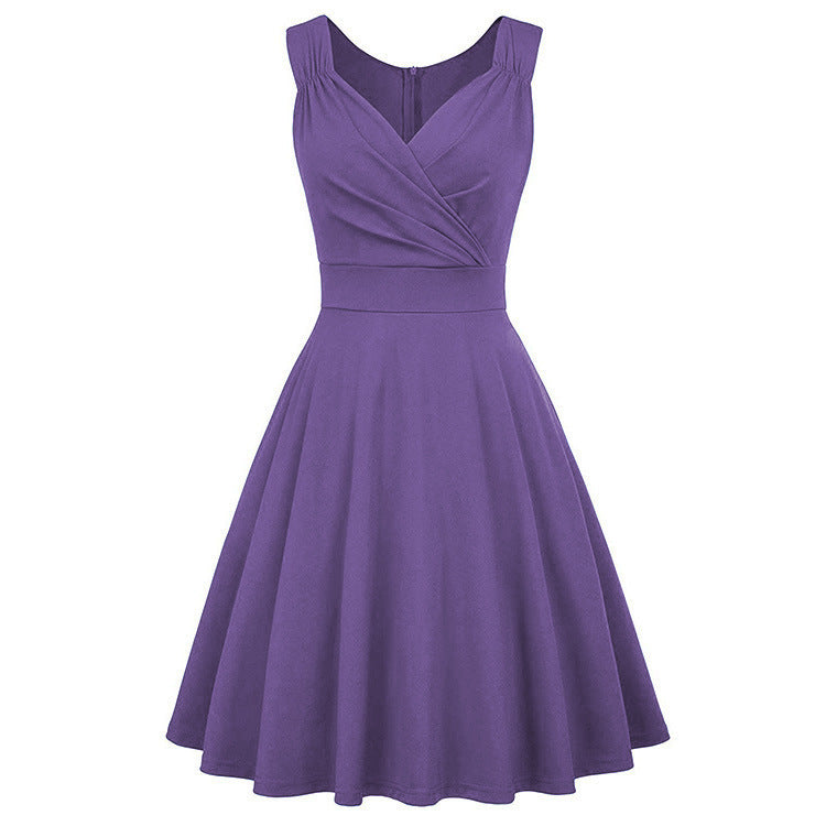 Elegante Wickelkleid für Damen im A-Linien Schnitt mit taillierter Silhouette von MODEGEIST
