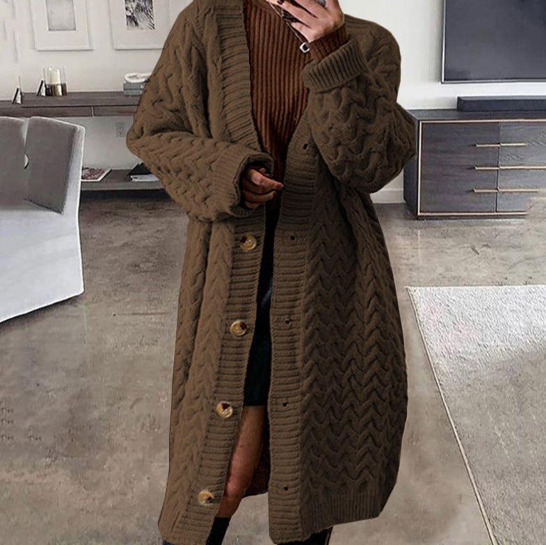 Damen Großer Strickcardigan ModeGeist