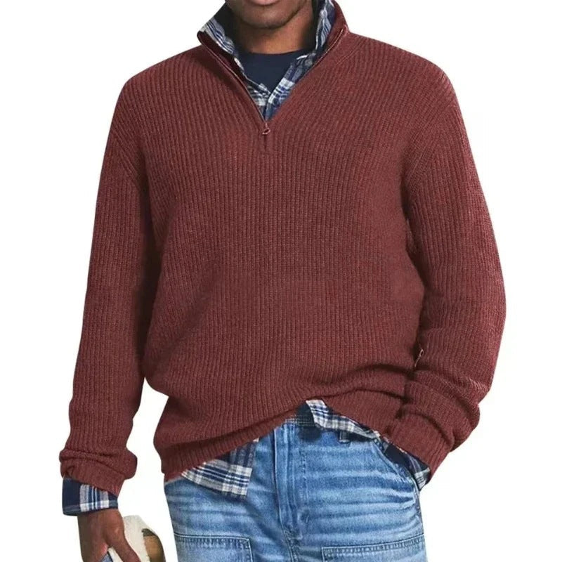 Baumwollpullover mit Reißverschluss von Jérôme™