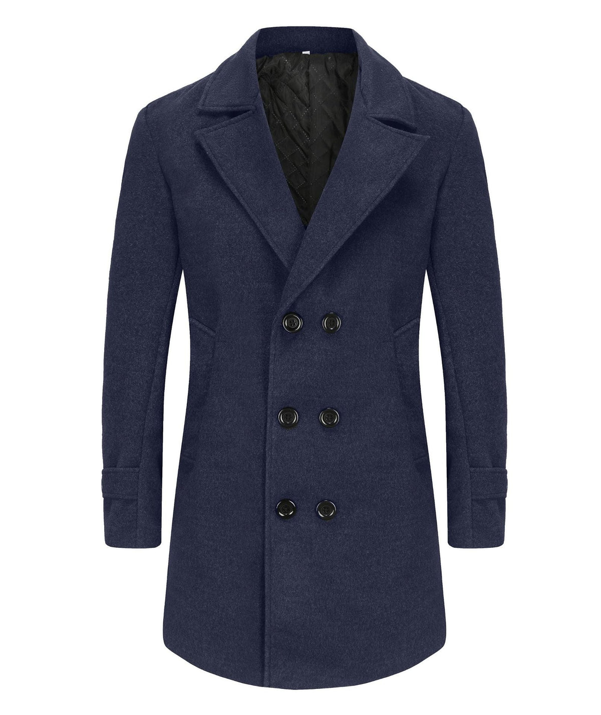 Herren eleganter Woll-Doppelmantel ModeGeist