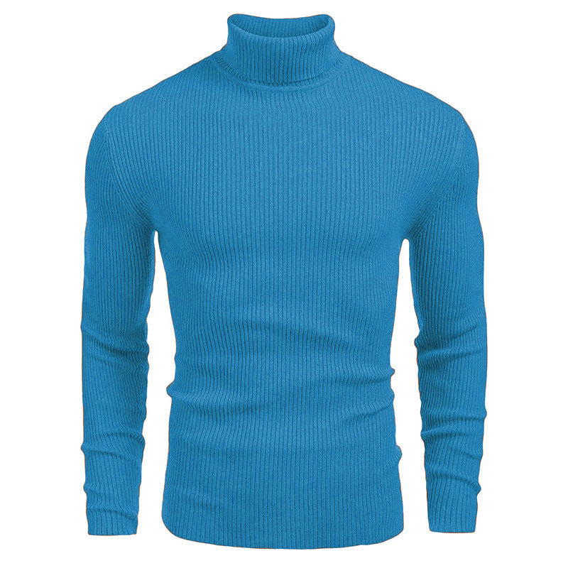 Herren Rollkragenpullover aus feinem Rippstrick ModeGeist