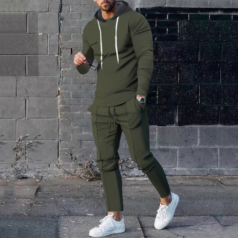 Herren Sportliches Hoodie-Set mit stylischen Jogginghosen ModeGeist