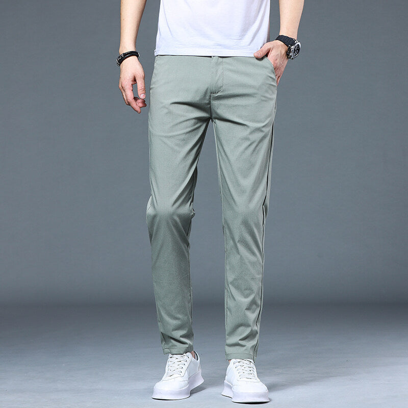 Herren luftige Freizeithosen im modernen Slim-Fit Design ModeGeist