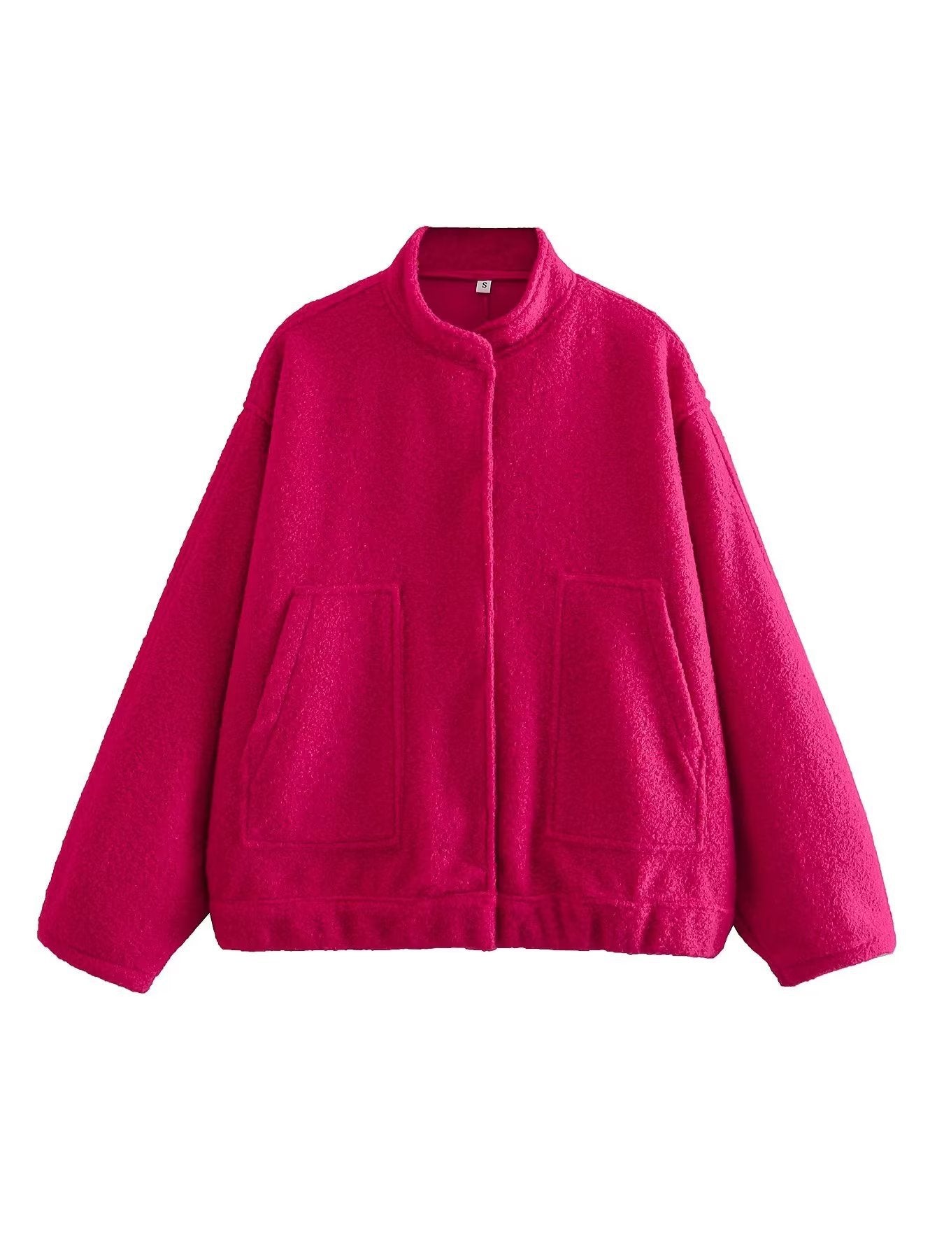 Damen elegante Oversized-Jacke ModeGeist