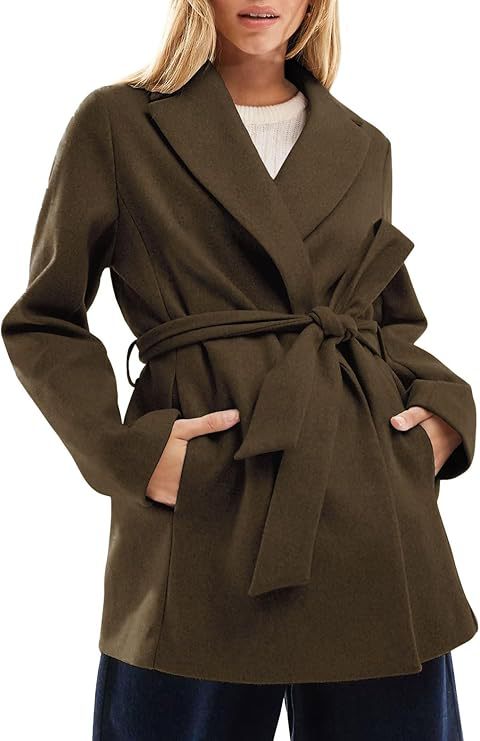 Damen Elegante und bequeme Wickeljacke ModeGeist