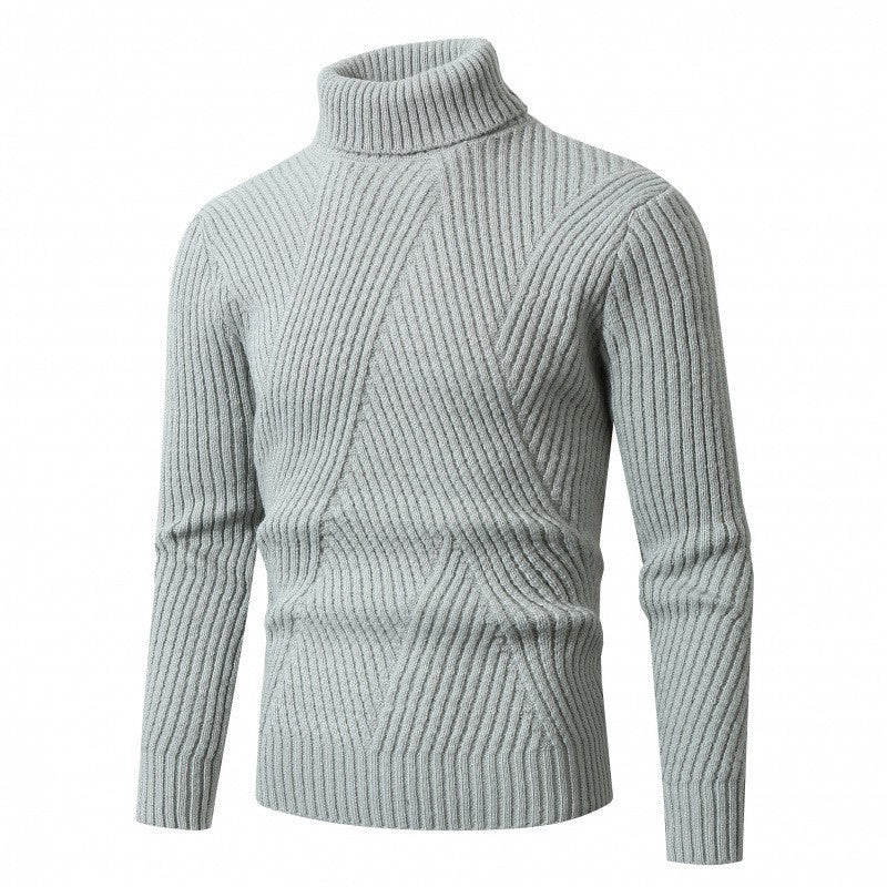 Damen Rollkragenpullover mit strukturiertem Design von ModeGeist