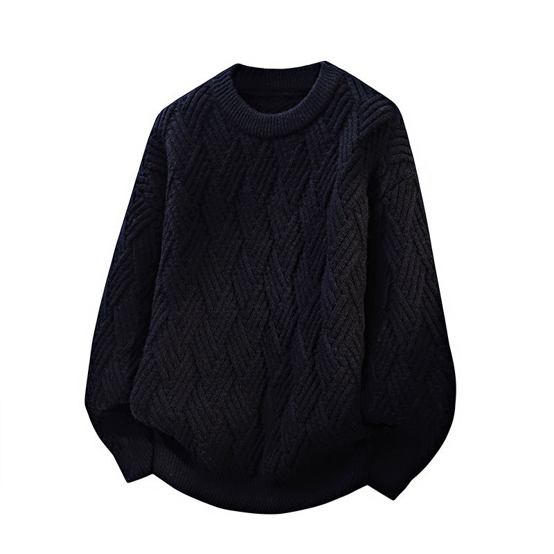 Damen Gemusterter Strickpullover ModeGeist