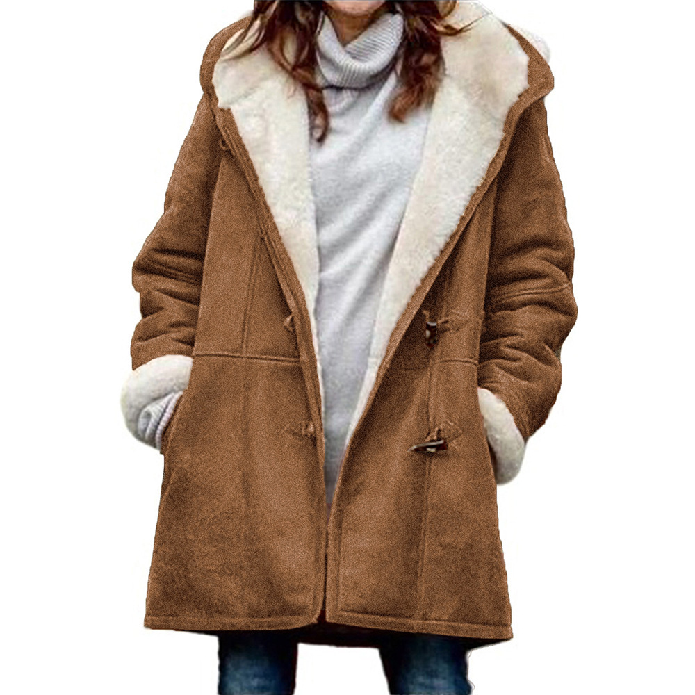 ModeGeist | Fleece-Jacke mit Kapuze Winter