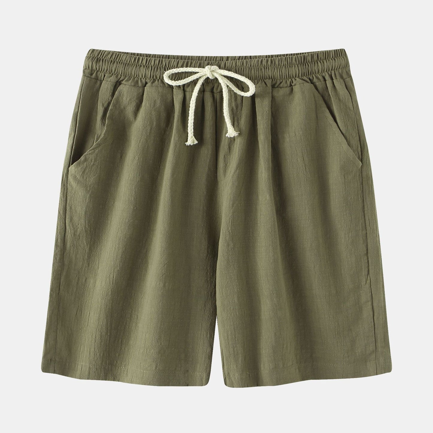 Herren Bermuda-Shorts mit elastischem Bund und seitlichen Taschen ModeGeist