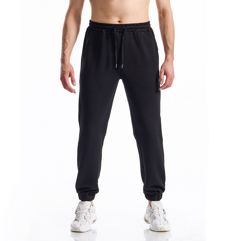 Herren Sportliche Freizeithose mit strukturierter Oberfläche ModeGeist