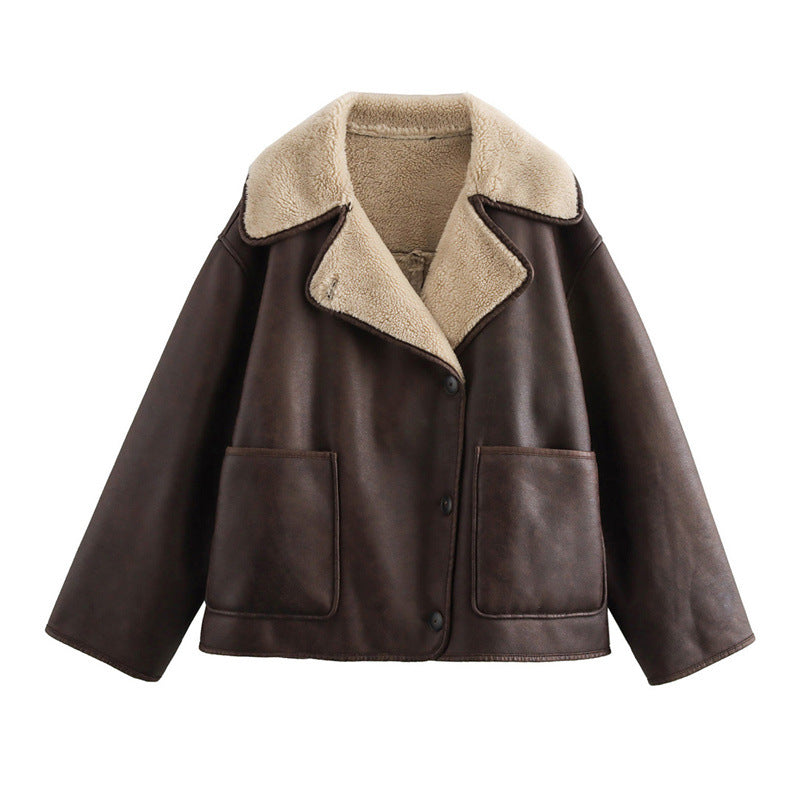 Damen Wendejacke mit kuscheligem Futter ModeGeist