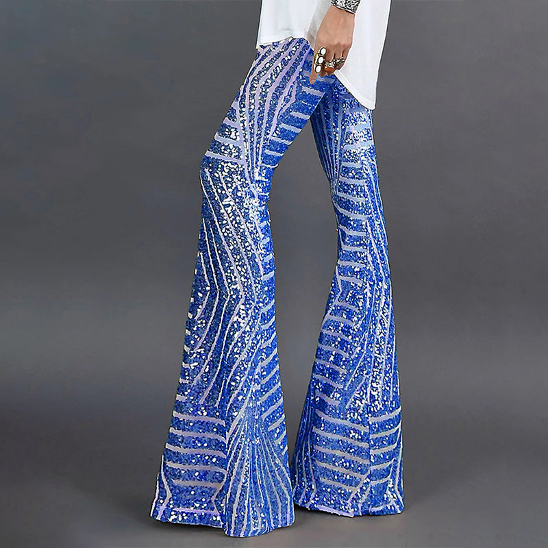 ModeGeist | Glitzer Schlagpaillettenhose