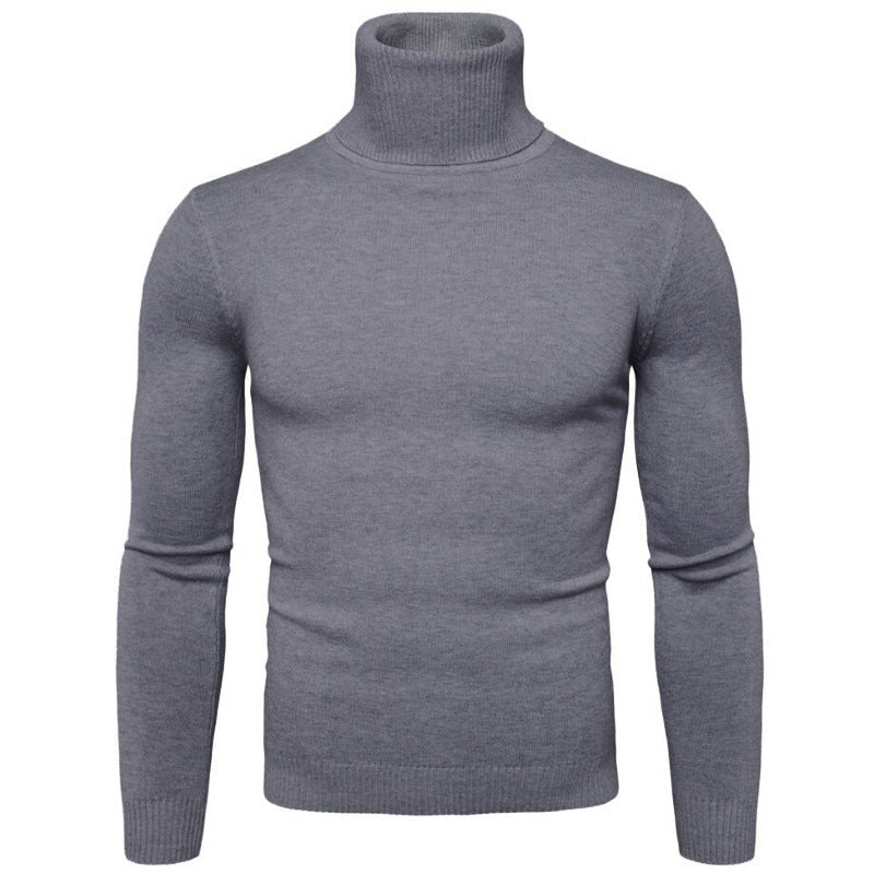 Herren Rollkragenpullover aus feiner Strickware ModeGeist