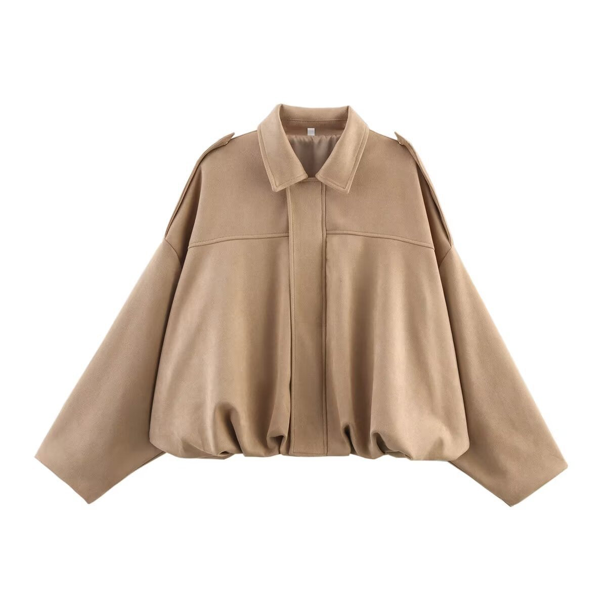 Damen trendige Oversized Jacke ModeGeist
