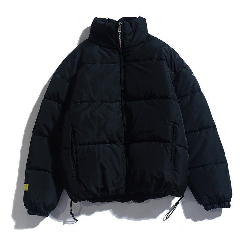 Damen modische Steppjacke mit hohem Kragen und praktischen Taschen ModeGeist