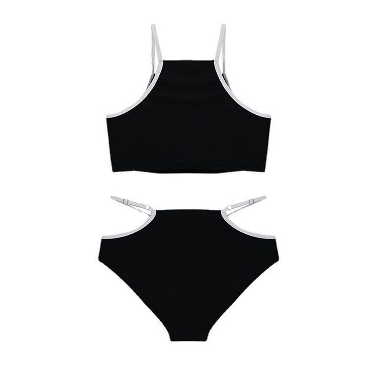 Sporty High-Neck Bra and Panty Set by MODEGEIST for Women