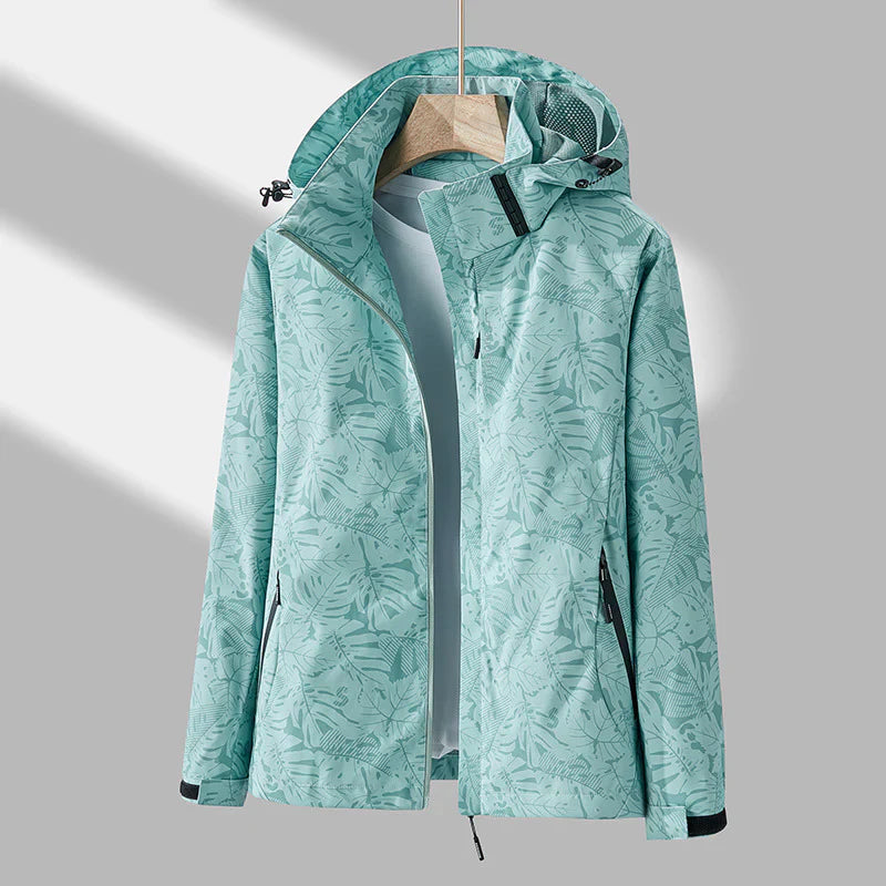 ModeGeist | Kapuze Bedruckte Jacke - Langarm